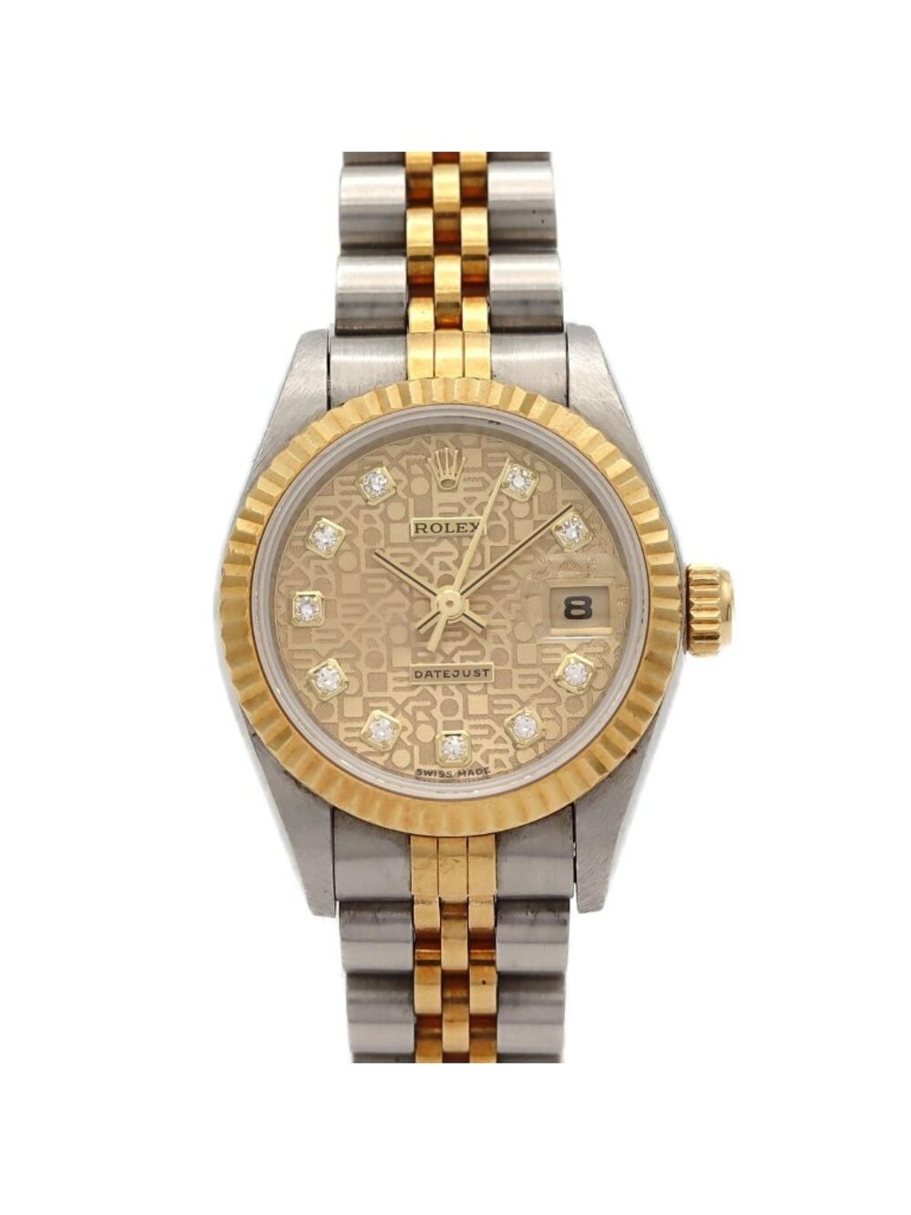 Rolex Datejust Stainless Steel Yellow Gold Automatic